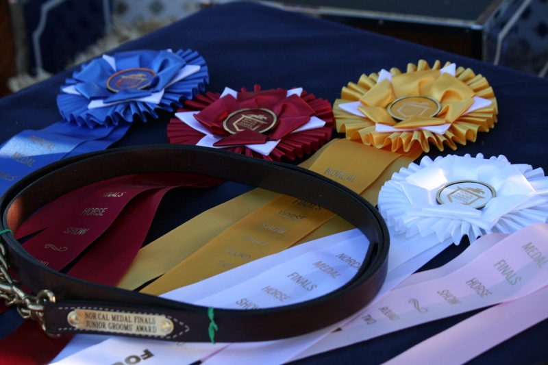 NorCal Medal Finals Prizes and ribbons